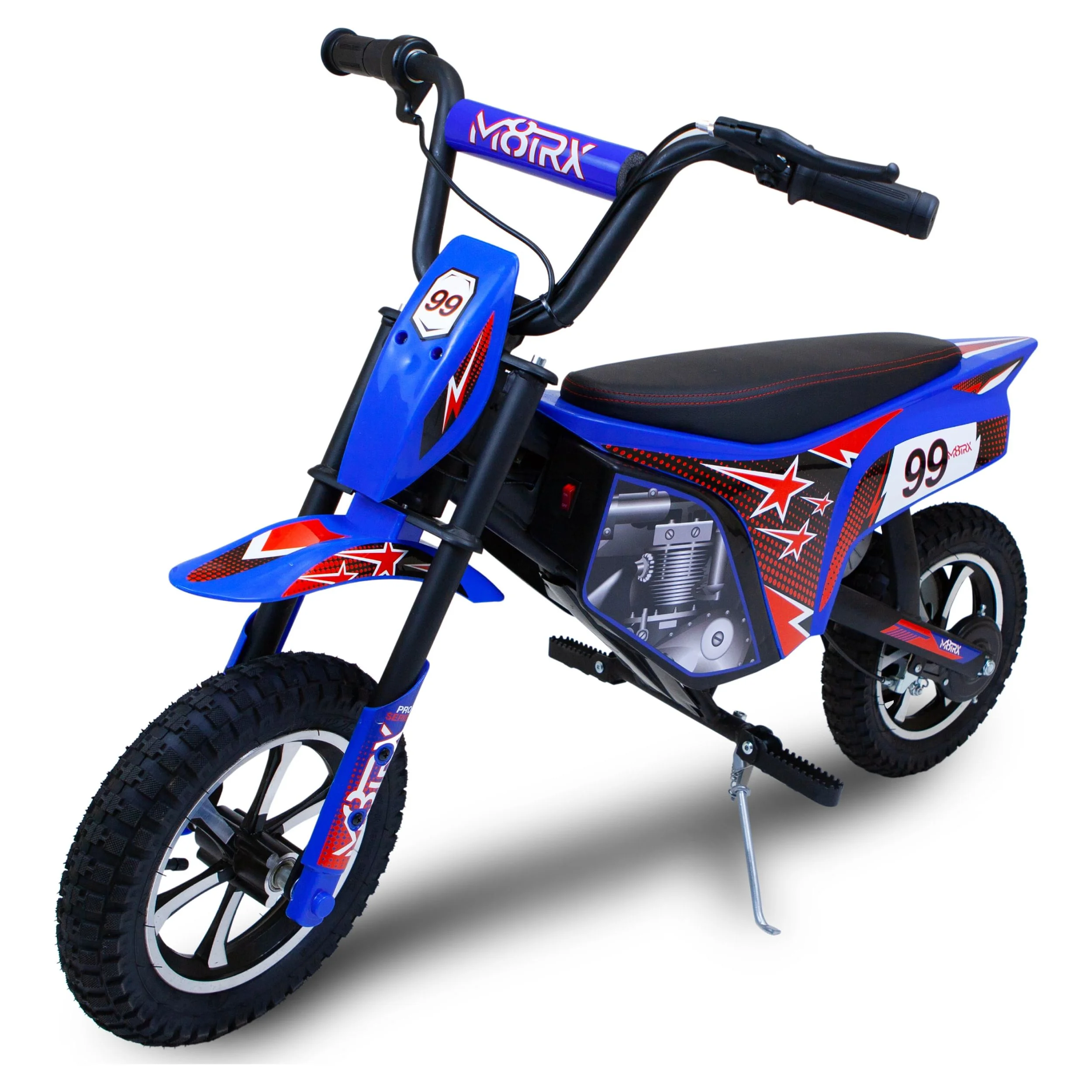 M8TRIX Pink 24V Electric Dirt Bike, Ride on Toy Motorcycle for Kids and Teens - Inhomebuy