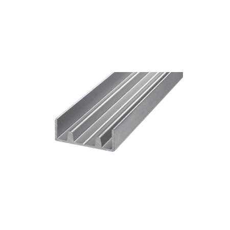 Crl D12ba Brite Anodized Aluminum 1/2 inch J-Channel - Inhomebuy