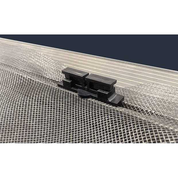 ScreenEze No-Spline Porch Screening System – 96-in Pack Screen Frame System Cap & Base – DIY Screened in Porch Kit For Easy Screen - Inhomebuy