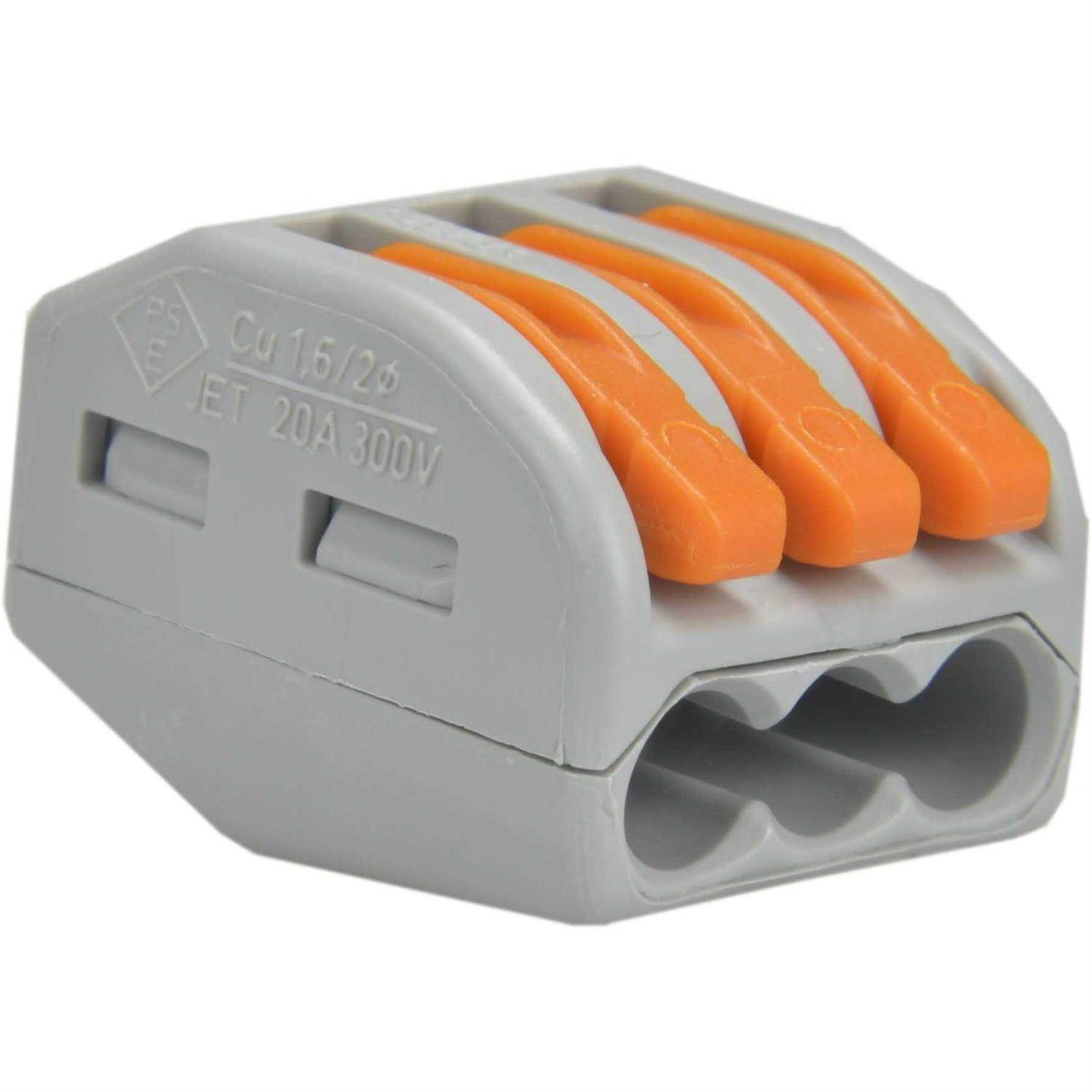 Wago 222-412 222-413 222-415 Lever-Nut Assortment Pack - Inhomebuy