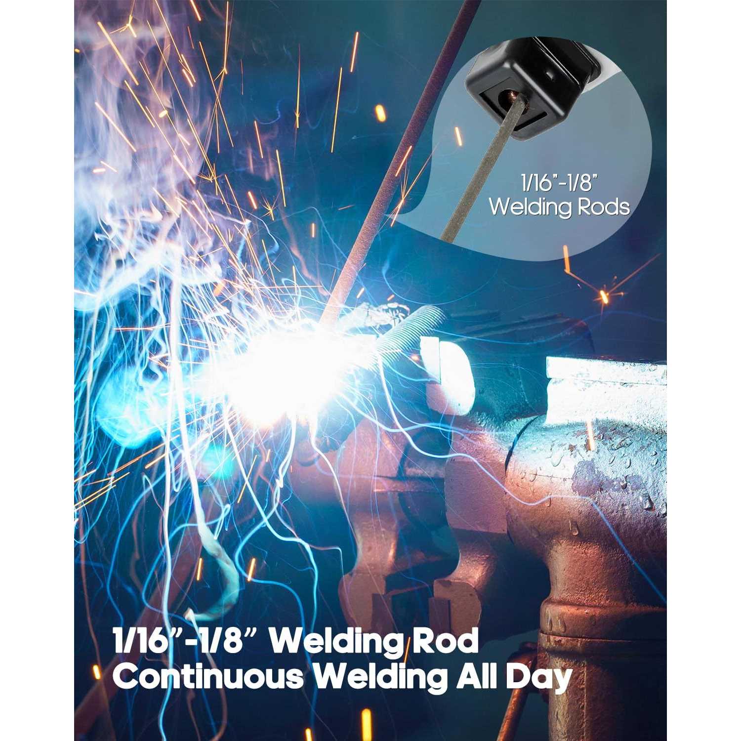 Welder Extension Cord Heavy Duty 25 Feet 6-50 Nema R Plug Lighted Welding Cord with ETL Approved - Inhomebuy