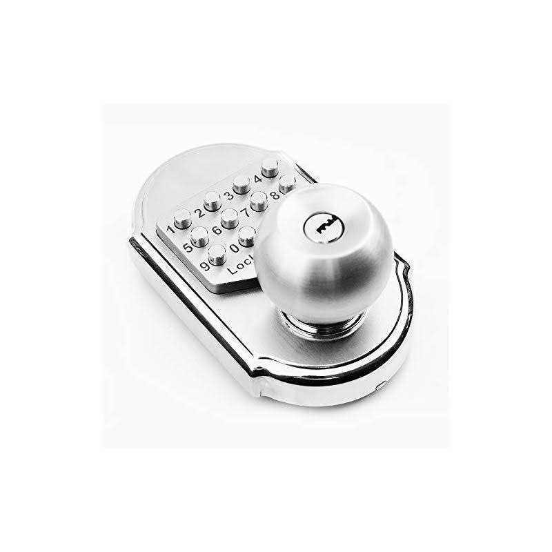MegaDeal 12 Pack Round Padlock with Shielded Shackle 2-3/4-Inch Stainless Steel Steel Armor for Trailer Storage Truck Wholesale Bulk Lot - Inhomebuy