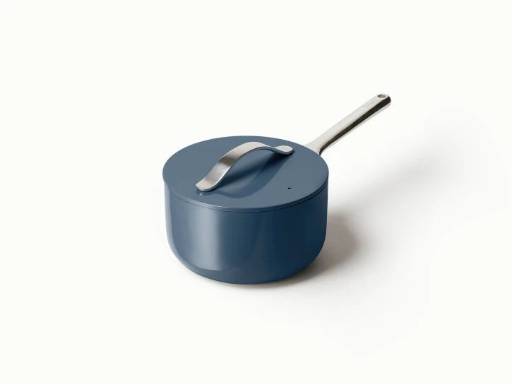 Caraway Sauce Pan in Navy - Inhomebuy
