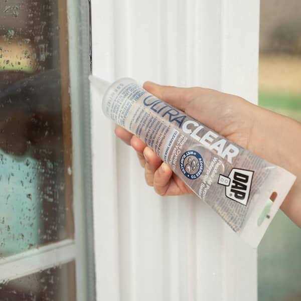 DAP Ultra Clear All Purpose Waterproof Sealant - Inhomebuy