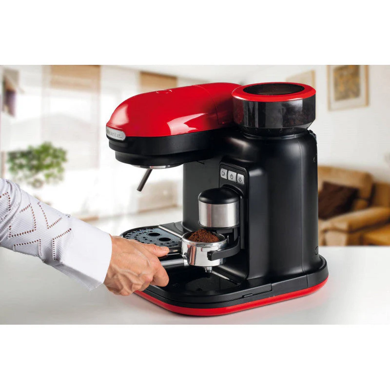 Moderna Espresso Machine with Grinder White - Inhomebuy