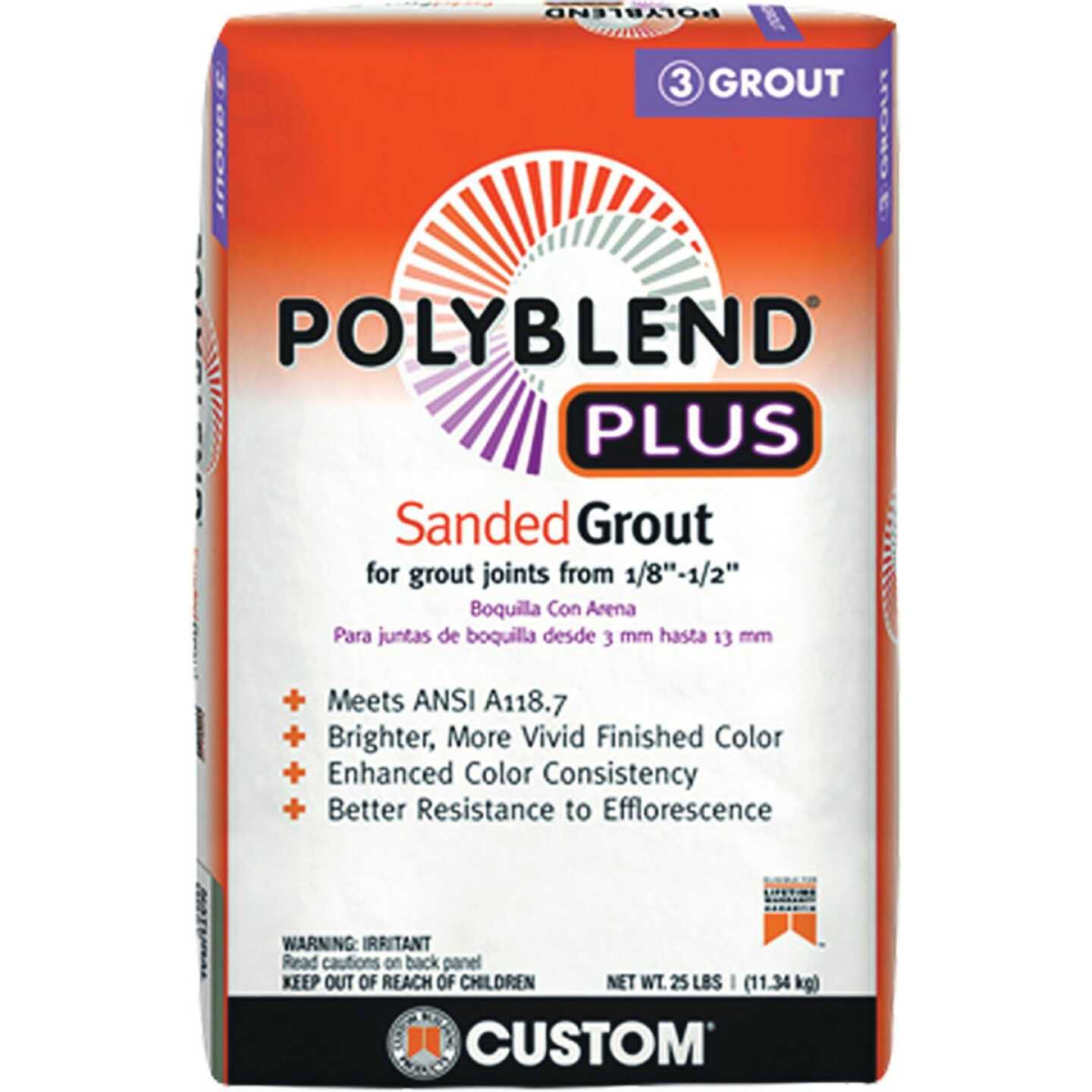 Custom Building Products Polyblend Plus Sanded Grout - Inhomebuy