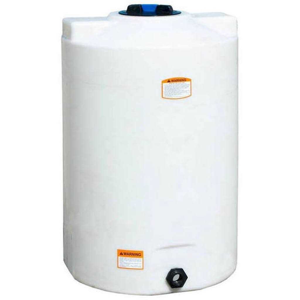 Norwesco 40803 105 Gallon Vertical Tank White - Inhomebuy