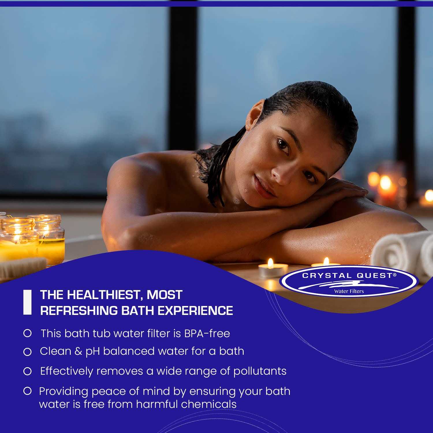 Crystal Passage Door Knob with Traditional Round Rose Baldwin PSCRYTRR003 - Inhomebuy