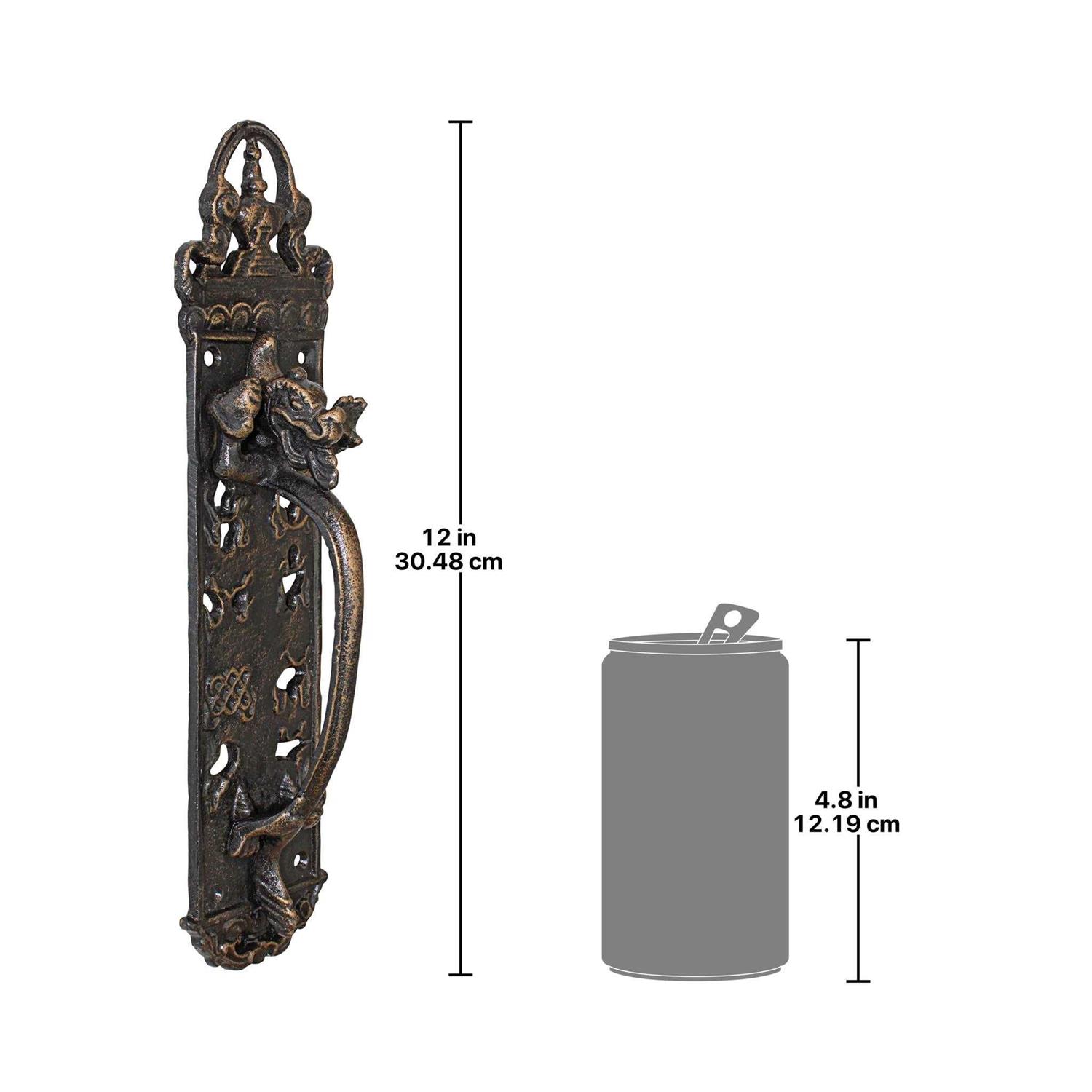 Design Toscano Roland the Gargoyle Gutter Guardian Downspout Statue - Inhomebuy