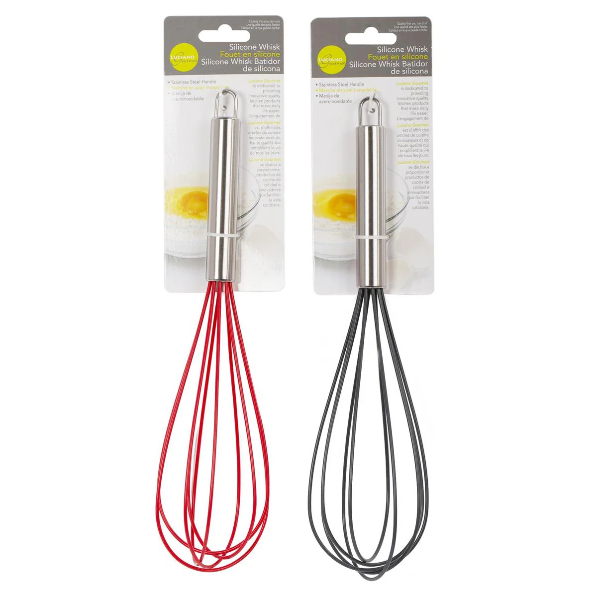 Luciano Silicone Whisk | 80559 - Inhomebuy