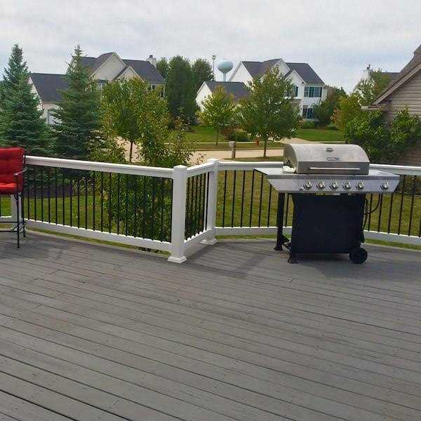 Weatherables Vinyl Railing Post Sleeve Kit - Inhomebuy