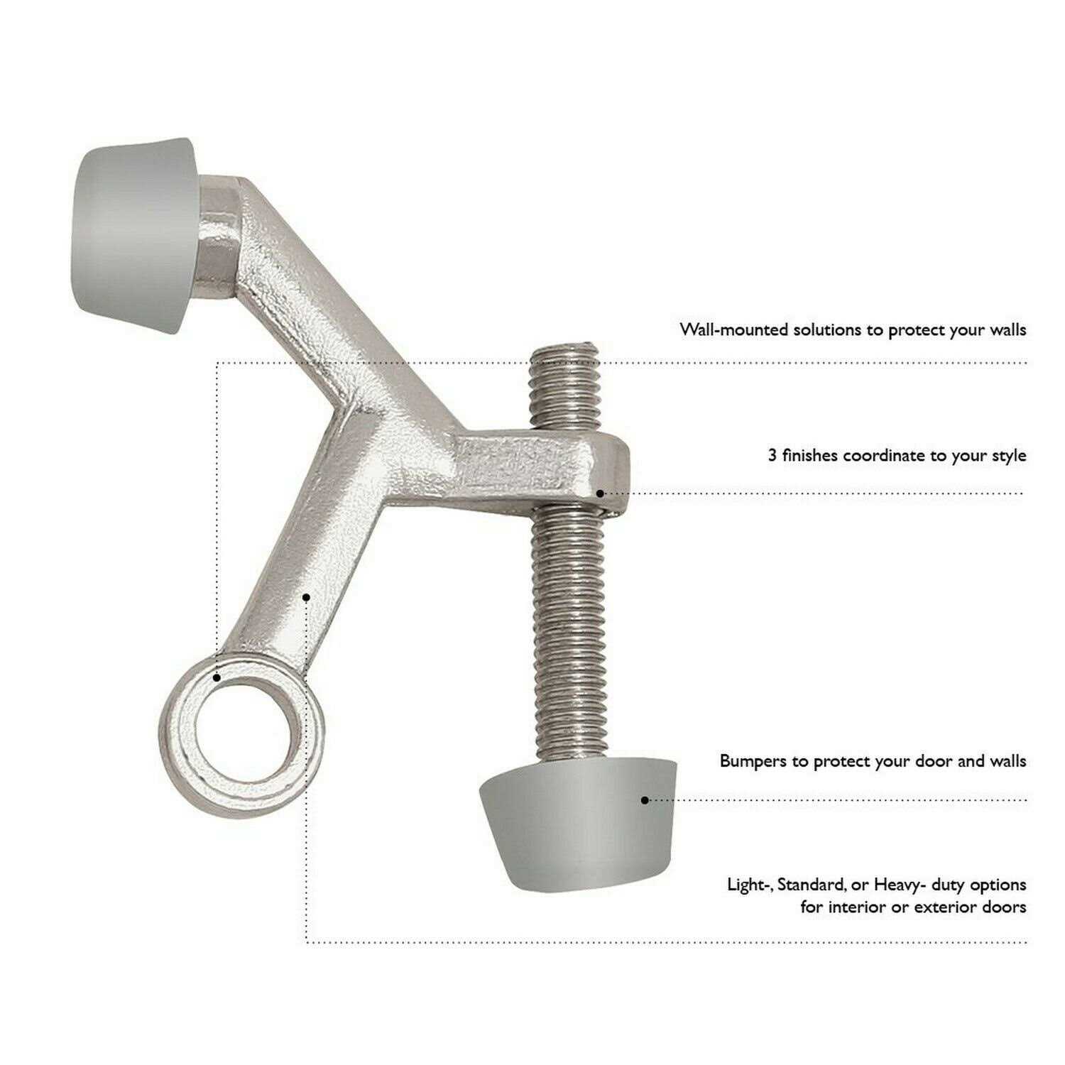 Design House Hinge Pin Door Stop - Inhomebuy