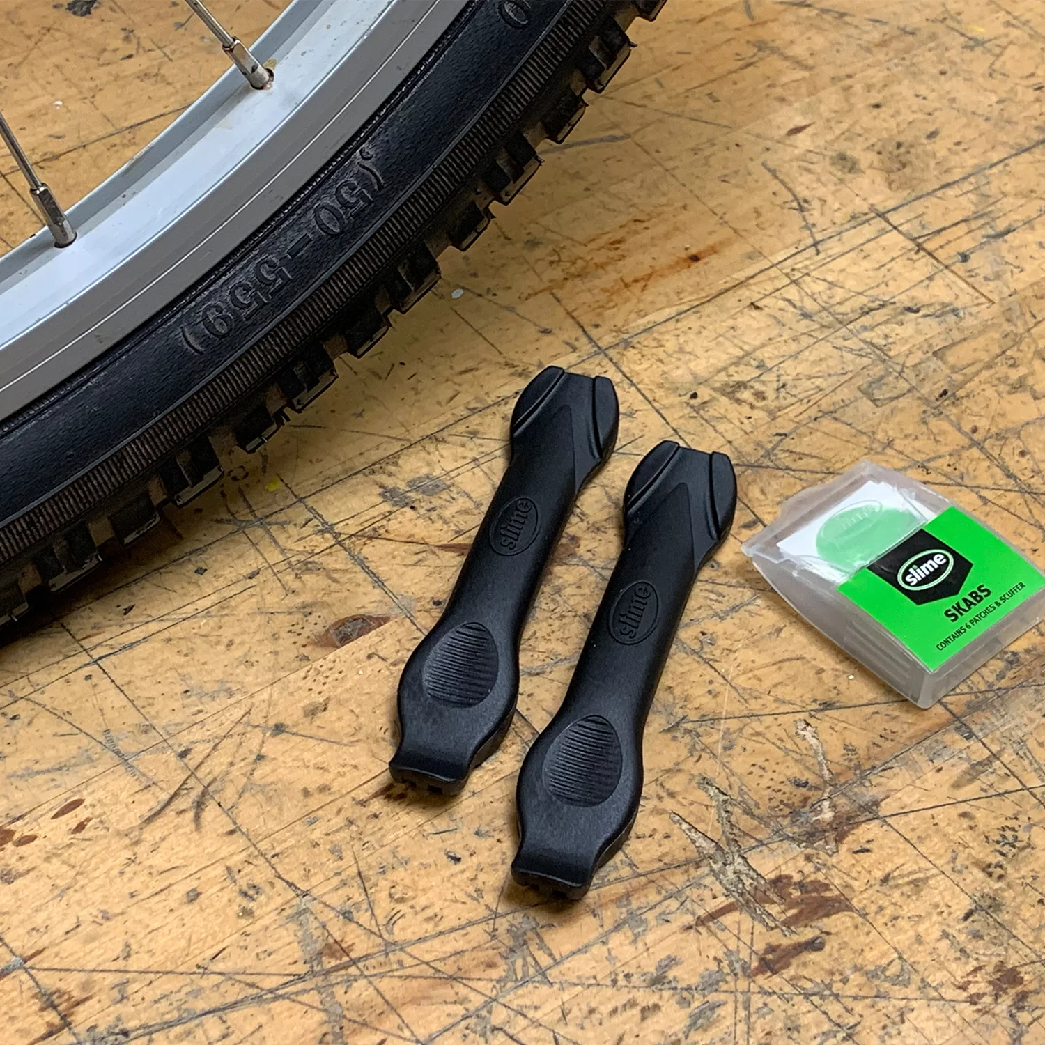 Slime Peel & Stick Bicycle Tire Repair Kit Patches with Levers - 20483 - Inhomebuy