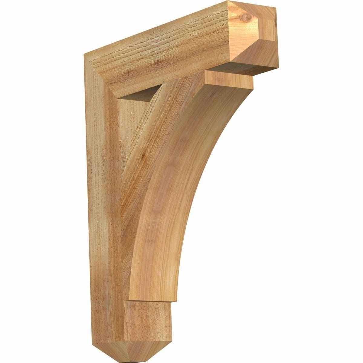 Ekena Millwork 5 1/2x22W x Thorton Craftsman Smooth BRACKET - Inhomebuy