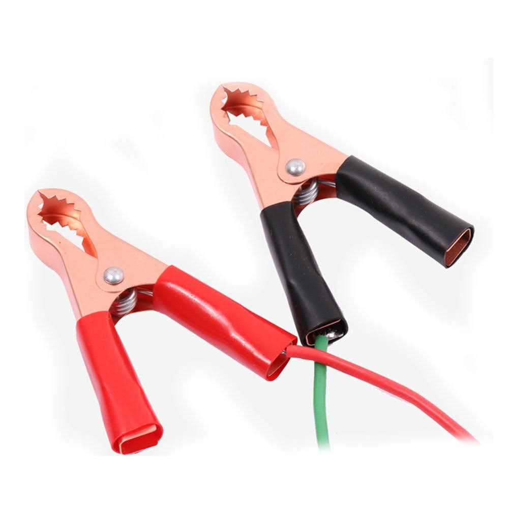 Vgate Lead Acid Battery Terminal clamps, 8AWg up to 40 AWg gauge, 12-Way connectors, Positive and Negative - Inhomebuy