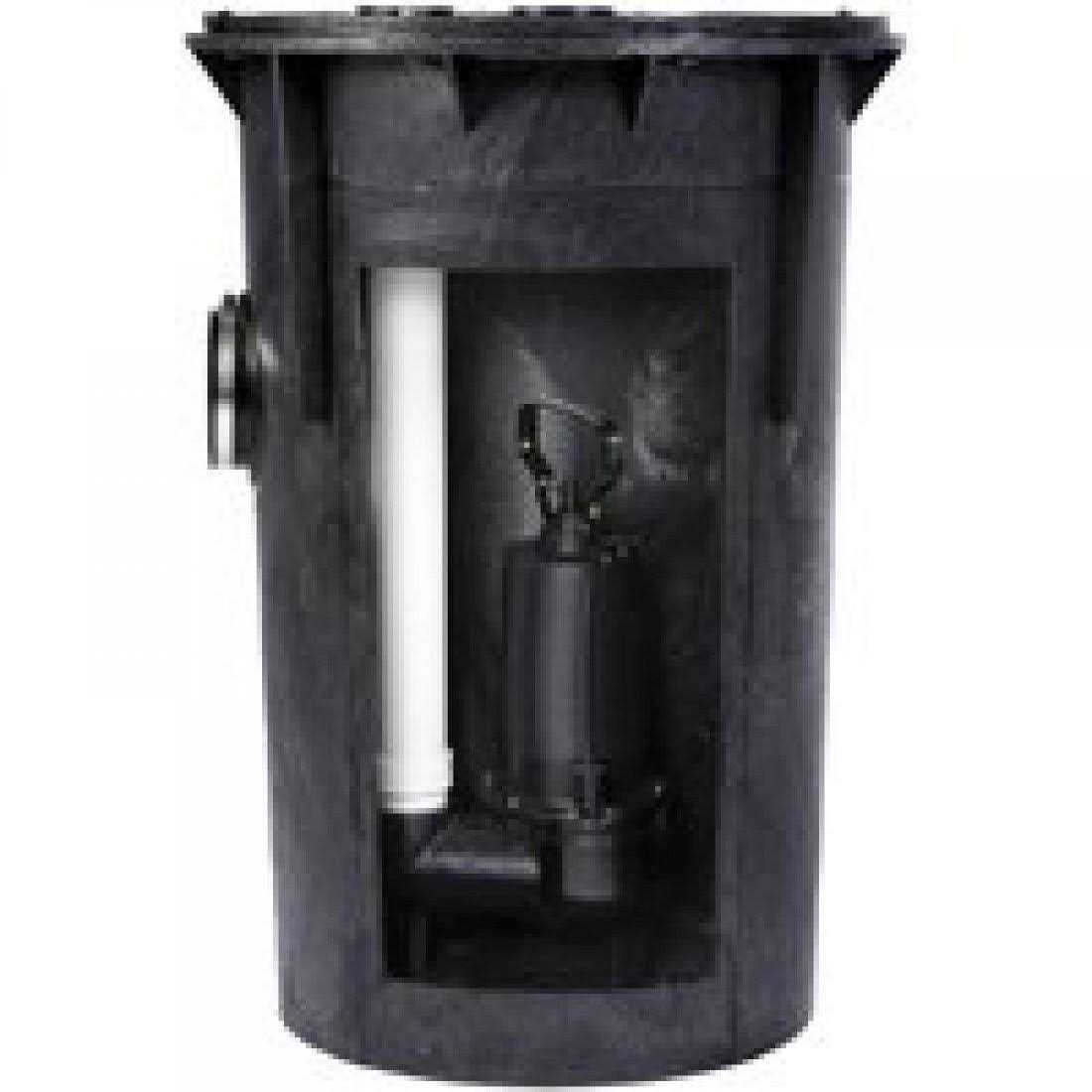 Superior Pump 92072-U 1/3 HP Submersible Remote Sink Drain Pump System - Inhomebuy