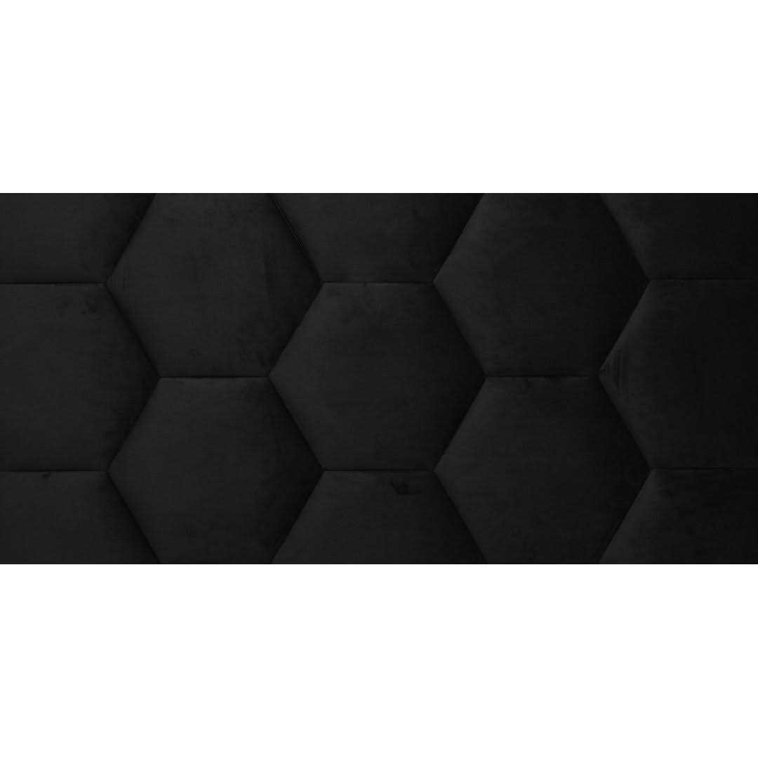 WALL!SUPPLY Luxury Velvet Textile Hexagon - Inhomebuy
