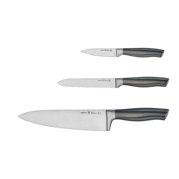 Henckels 3pc Starter Knife Set, Graphite Series - Inhomebuy