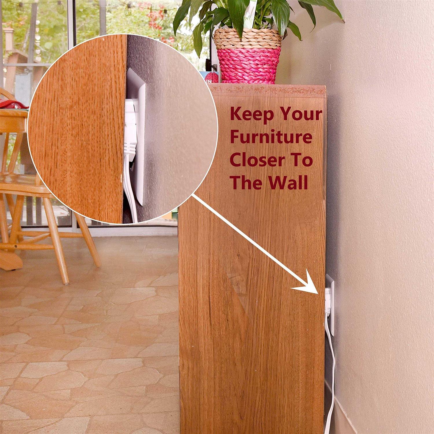 Electes Heavy Duty Extension Cord/Wire Multi 3 Outlet - Inhomebuy