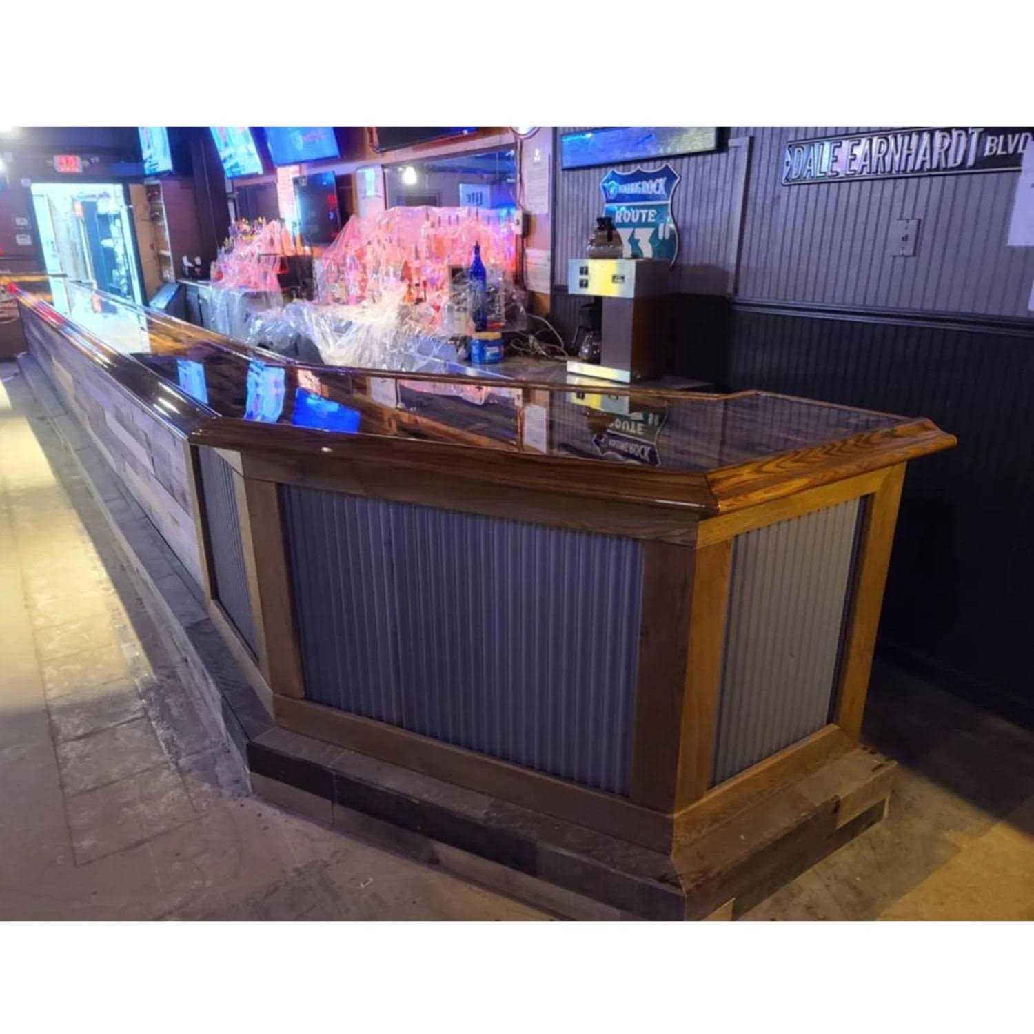 Dakota Tin 24W x 36H Colorado Corrugated Metal Wainscoting Panel - Inhomebuy