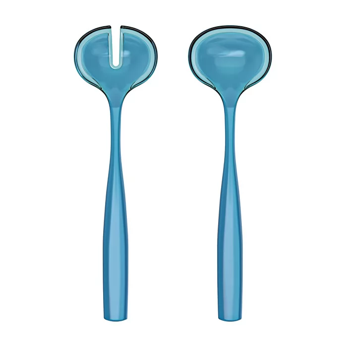 DolceVita Salad Servers Blue - Inhomebuy