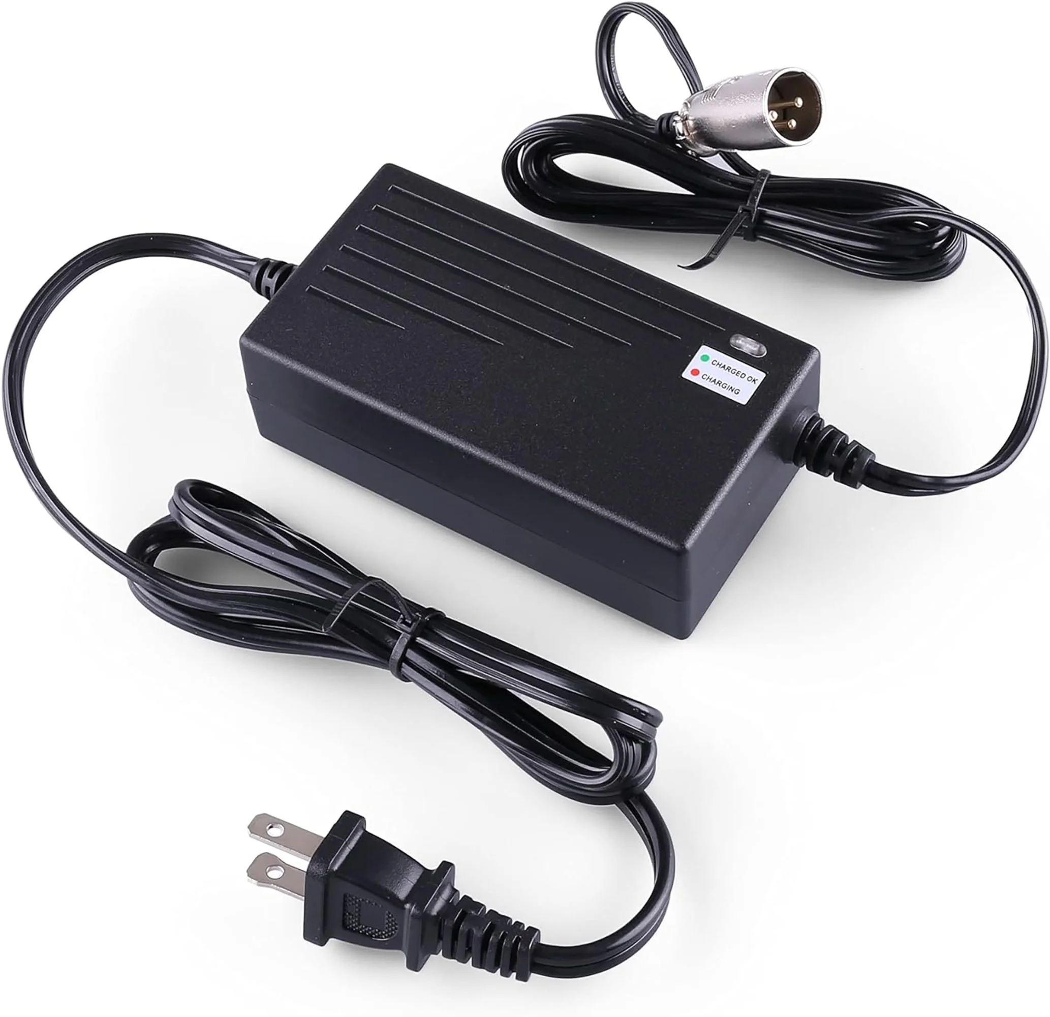 LotFancy 36V 1.5A Battery Charger for Razor MX500, MX650, GT GT750, IZIP I600, I750, I1000 - Inhomebuy