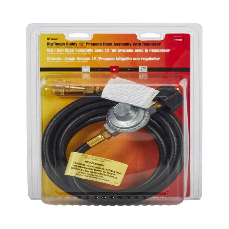 Mr. Heater 12 ft. Propane Hose Assembly 2136077 - Inhomebuy