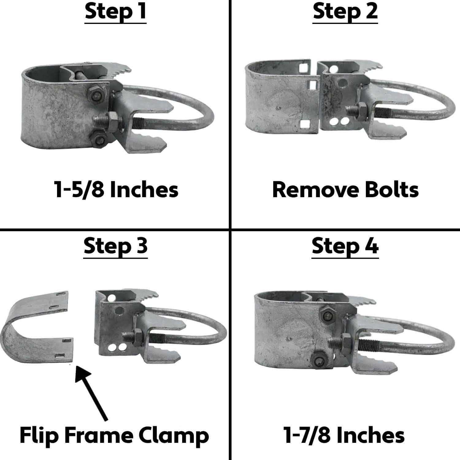 Jake Sales Chain Link Drop Rod/Pin Latch for 1-3/8 Frame Double Gate - Inhomebuy