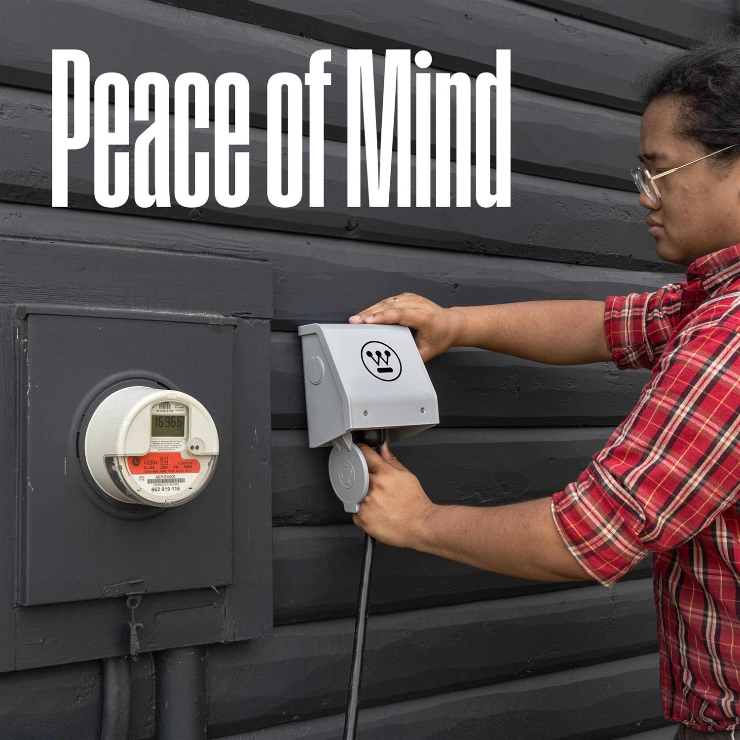 Westinghouse 1500 Peak Watt Portable Gas Inverter Generator with CO Sensor IGEN1500C - Inhomebuy