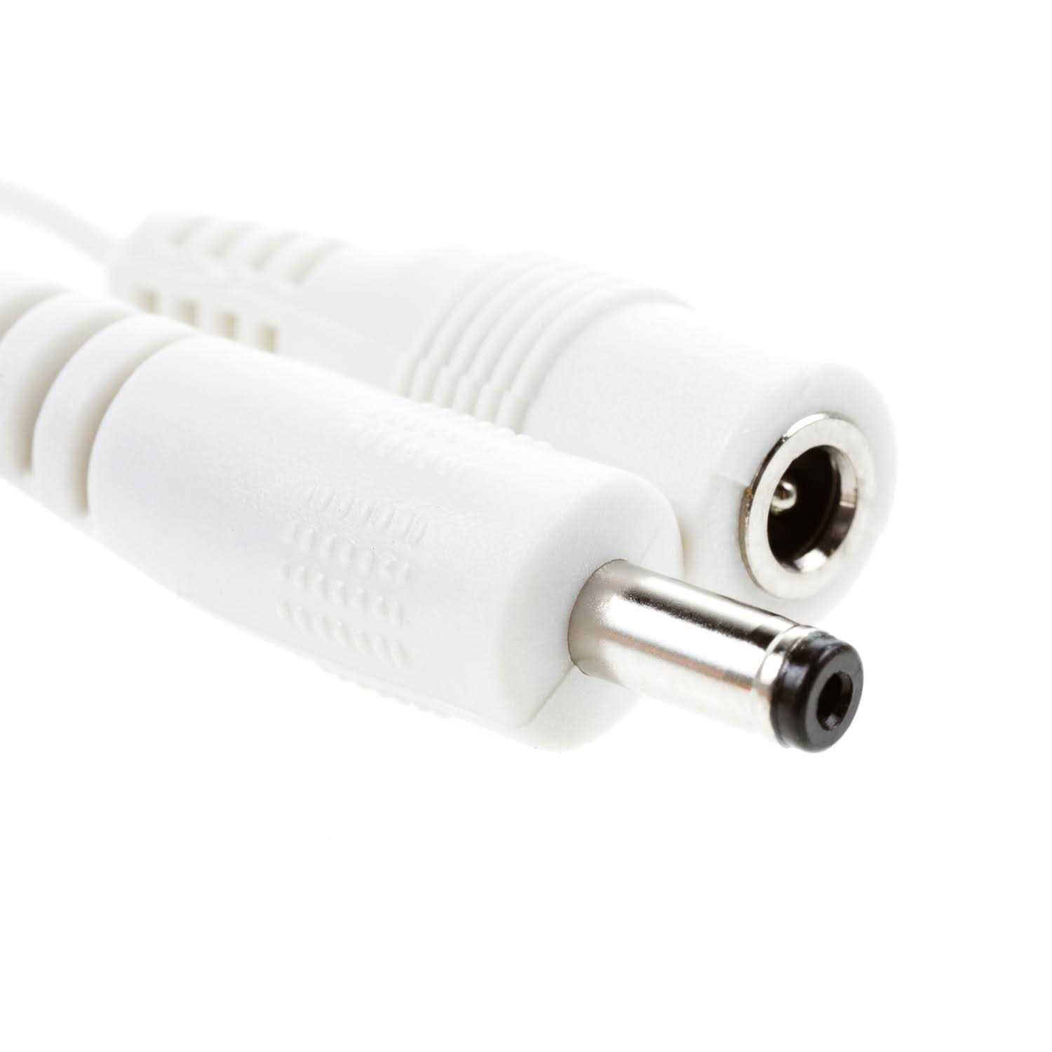 Eshine Extension Cable Male to Female for LED Under Cabinet Lighting with Wire Clips for Comfortable Installation - Inhomebuy