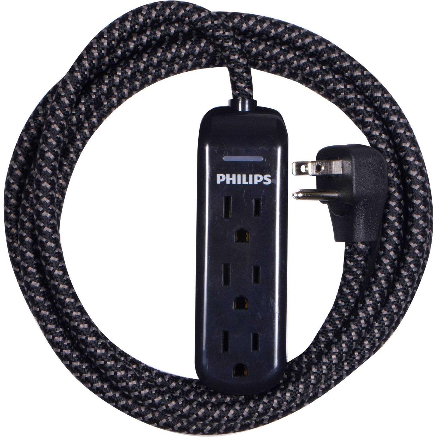 Philips 1-Outlet Polarized Extension Cord - Inhomebuy