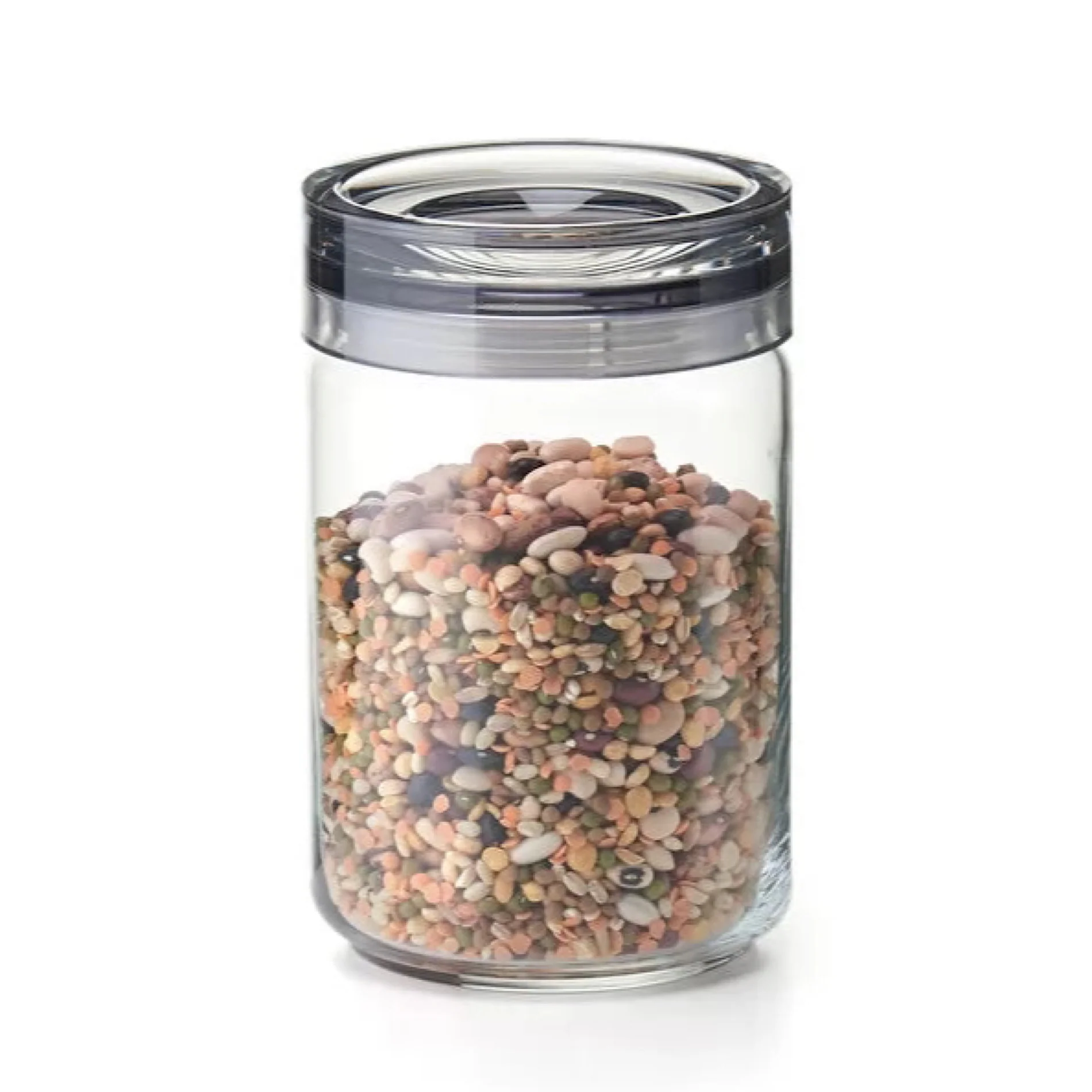 Storage Jar XL 1500 Sky Grey - Inhomebuy