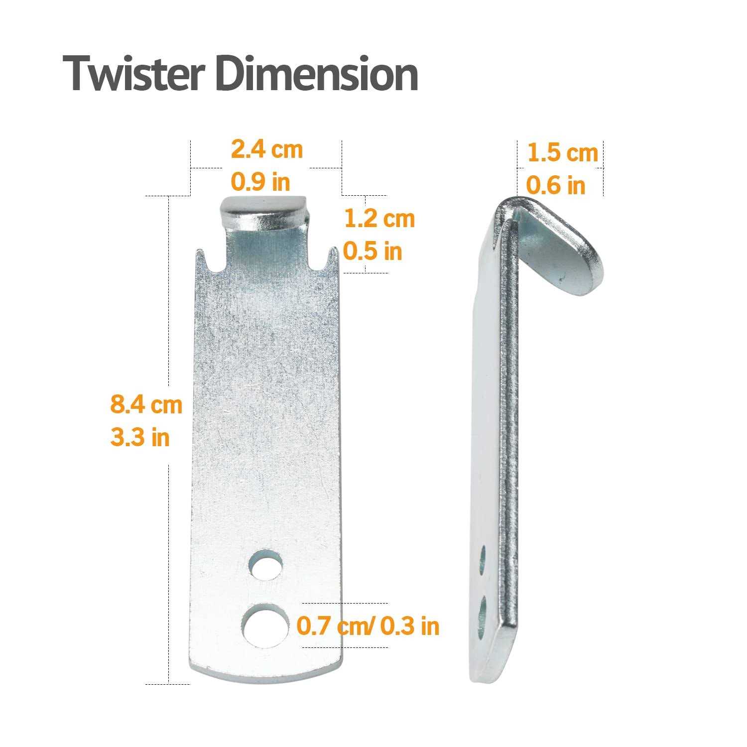 Seiria Fence Wire Twister For T Post Clips Time Saver Barb Wire Fence Tools Easy To Use Strong Enough To Twist Any Fencing Wire - Inhomebuy