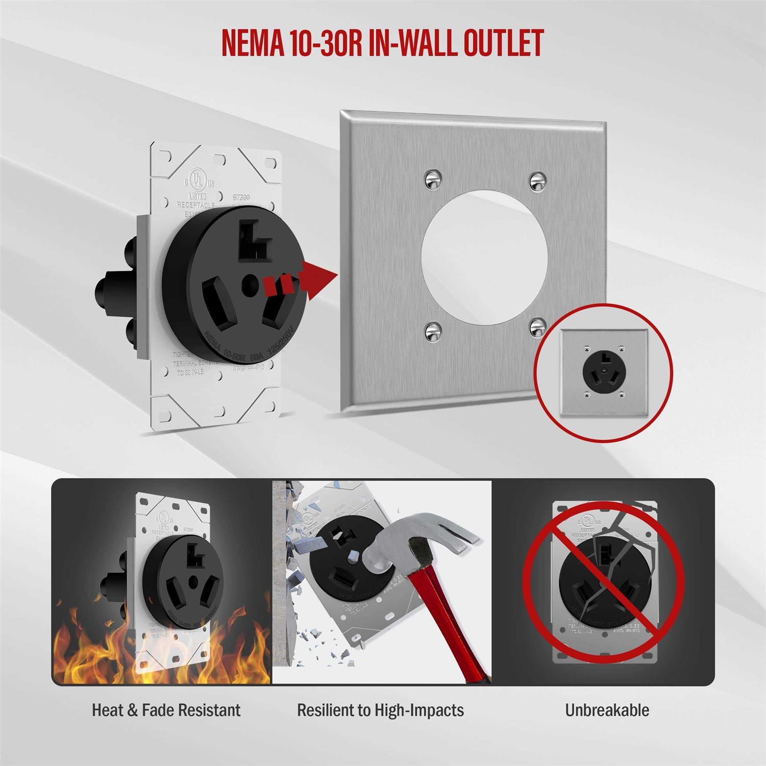Enerlites 3-Way Decorator Paddle Light Switch 93150-W - Inhomebuy