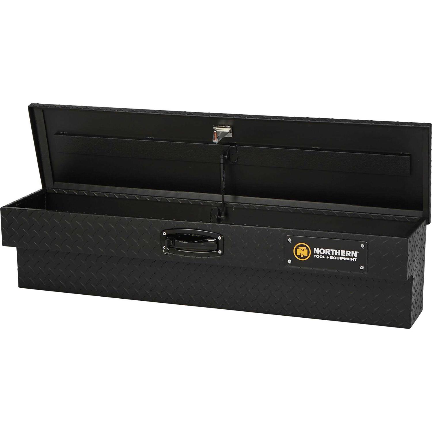 Northern Tool Short Bed Low Profile Crossover Truck Tool Box with Removable Tray - Inhomebuy