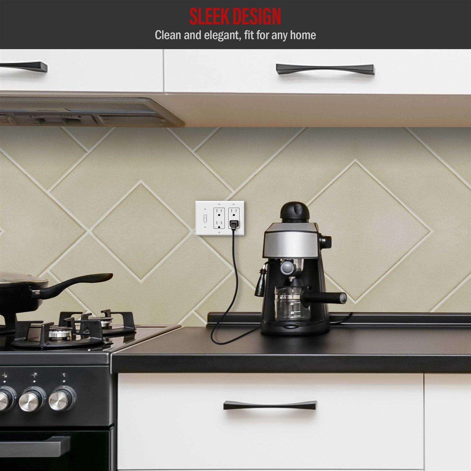 Enerlites 3 Speed Ceiling Fan Control and LED Dimmer Light Switch - Inhomebuy