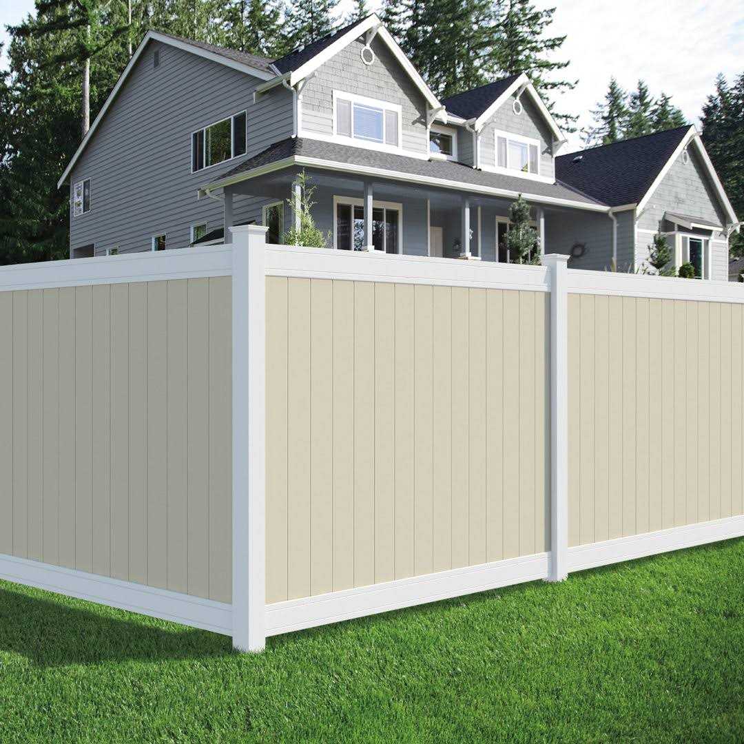 Outdoor Essentials Picket Vinyl Gate White - Inhomebuy