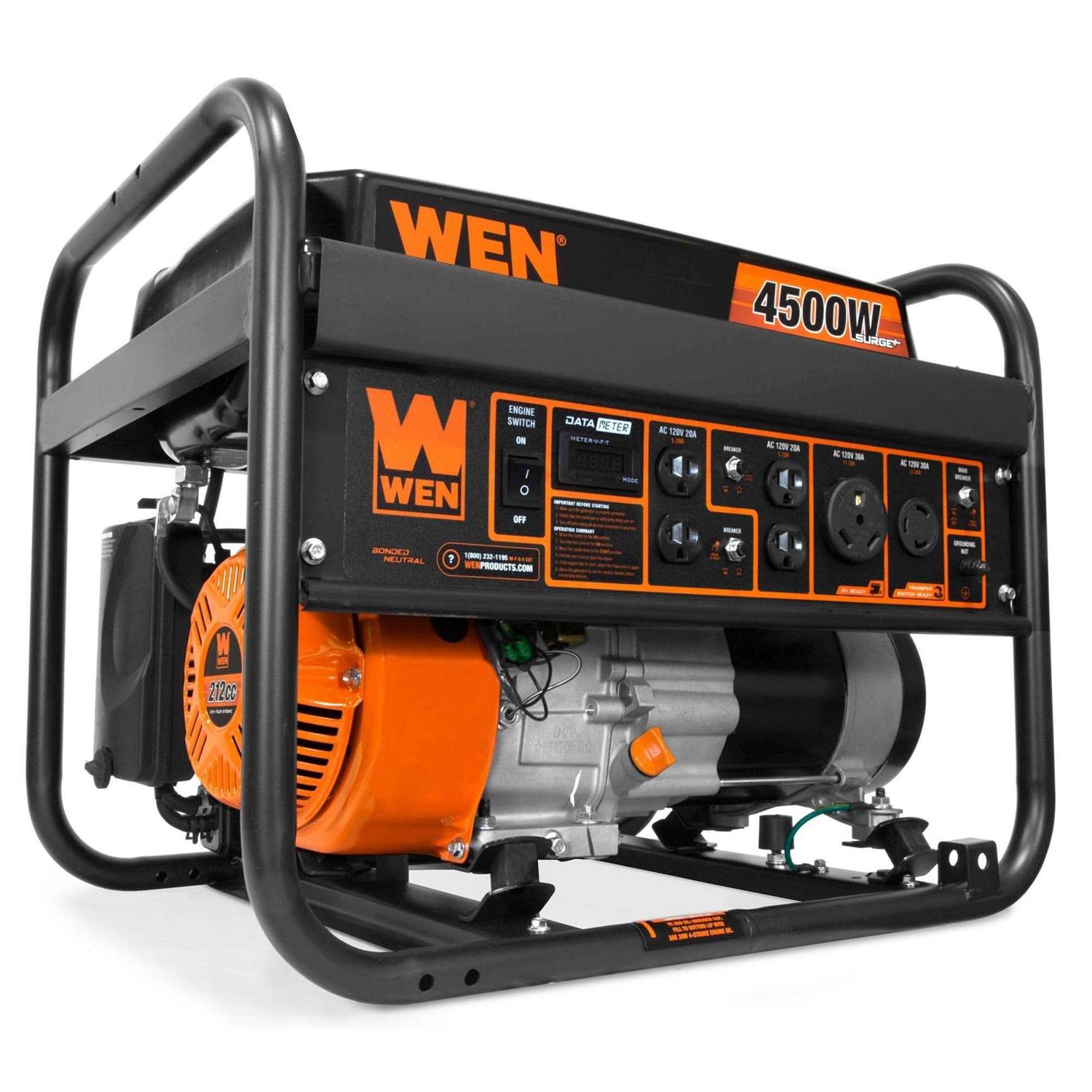 WEN GN400i RV-Ready 4000-Watt Open Frame Inverter Generator - Inhomebuy