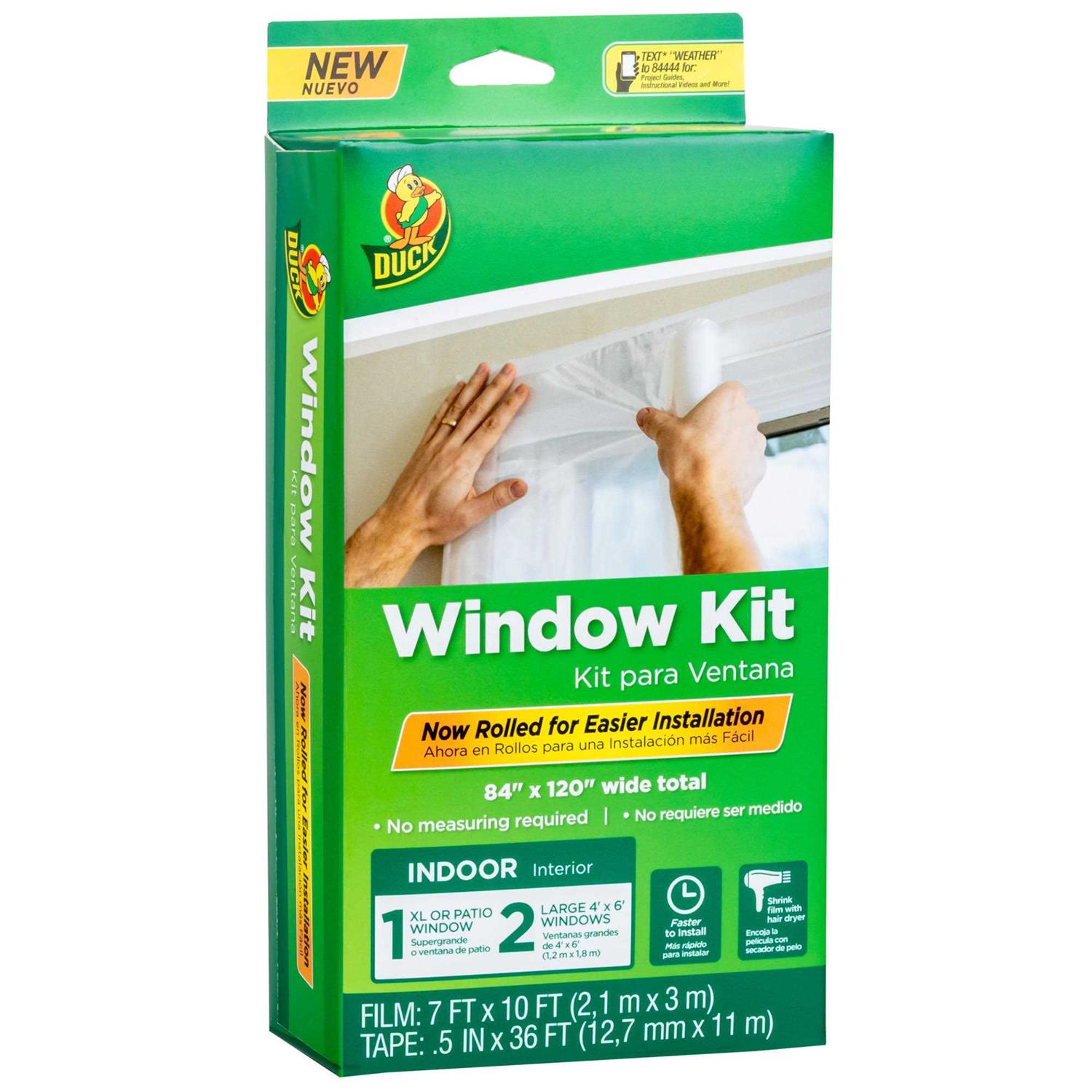 Duck Brand Rolled Window Insulation Kit - Inhomebuy