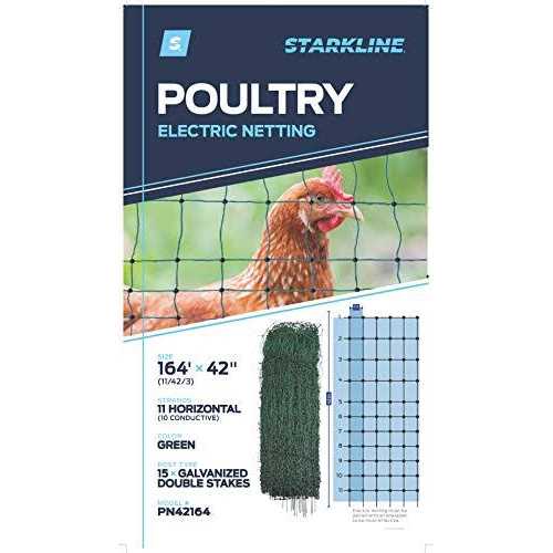 Starkline 3.5 ft. x Premium Electric Poultry Netting - Inhomebuy