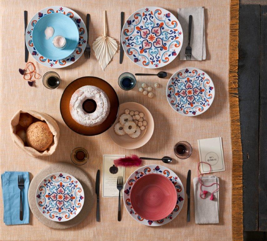 Andrea Fontebasso Moon Sofil, Dinner Set 18pcs - Inhomebuy