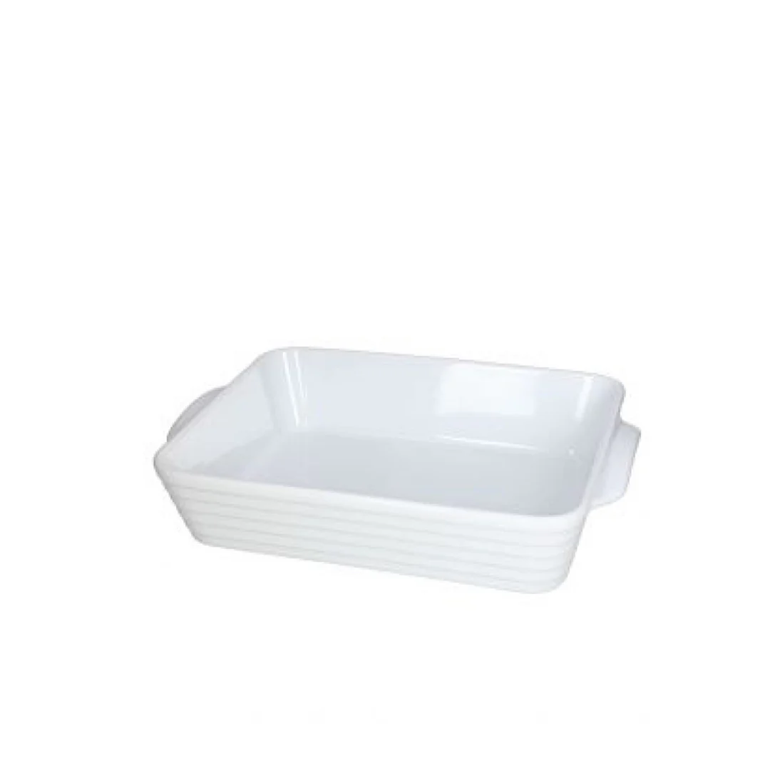 Baking Dish Rectangular 31x21 cm Rings - Inhomebuy