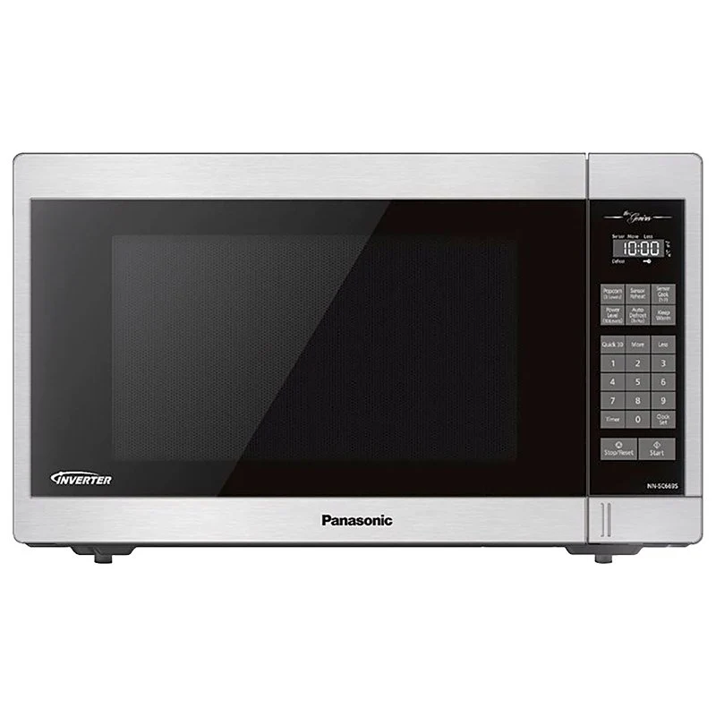 Panasonic Microwave Oven: 1.3 cu.ft, 1200W, Genius sensor, stainless steel | NN-SC669S - Inhomebuy