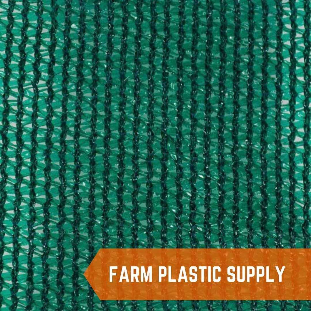 Farm Plastic Supply Green Cloth 70% Mesh Fabric for Fence Privacy Screen Garden - Inhomebuy
