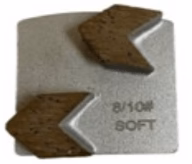 Redi Lock Double Arrow Grinding Segments - Inhomebuy