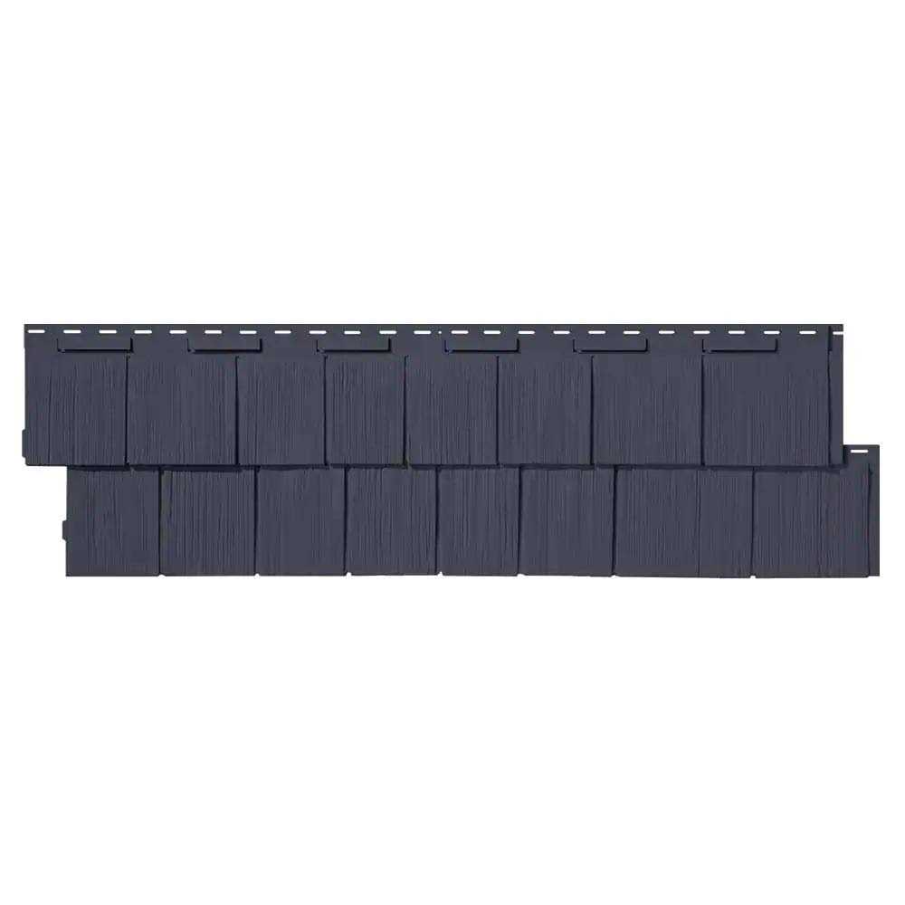 Novik Shake RS 14.5 in. x 48.75 in. Rough Sawn Shake Plastic Shake Vinyl Siding - Inhomebuy