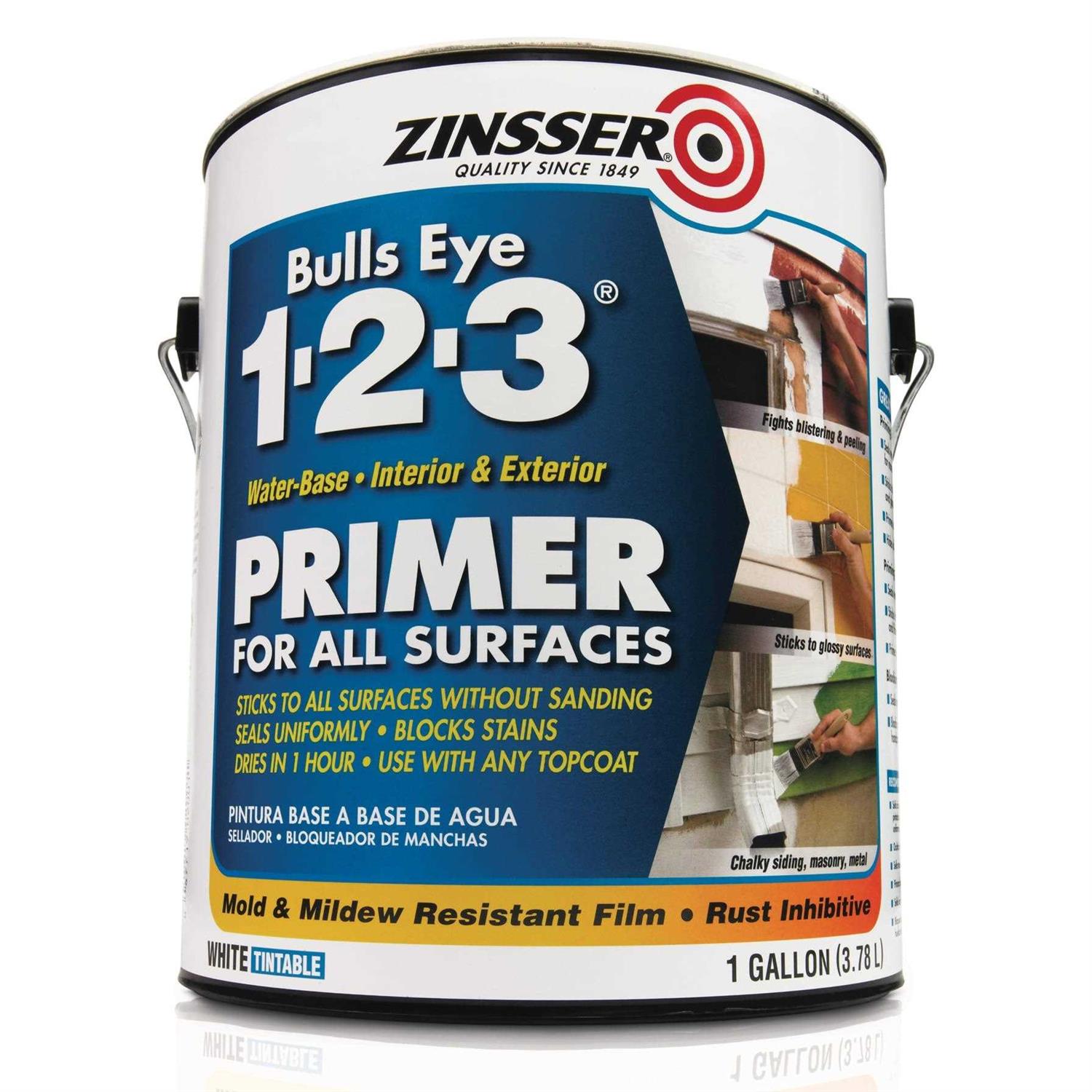Zinsser Bulls Eye 1-2-3 Plus Primer Spray - Inhomebuy