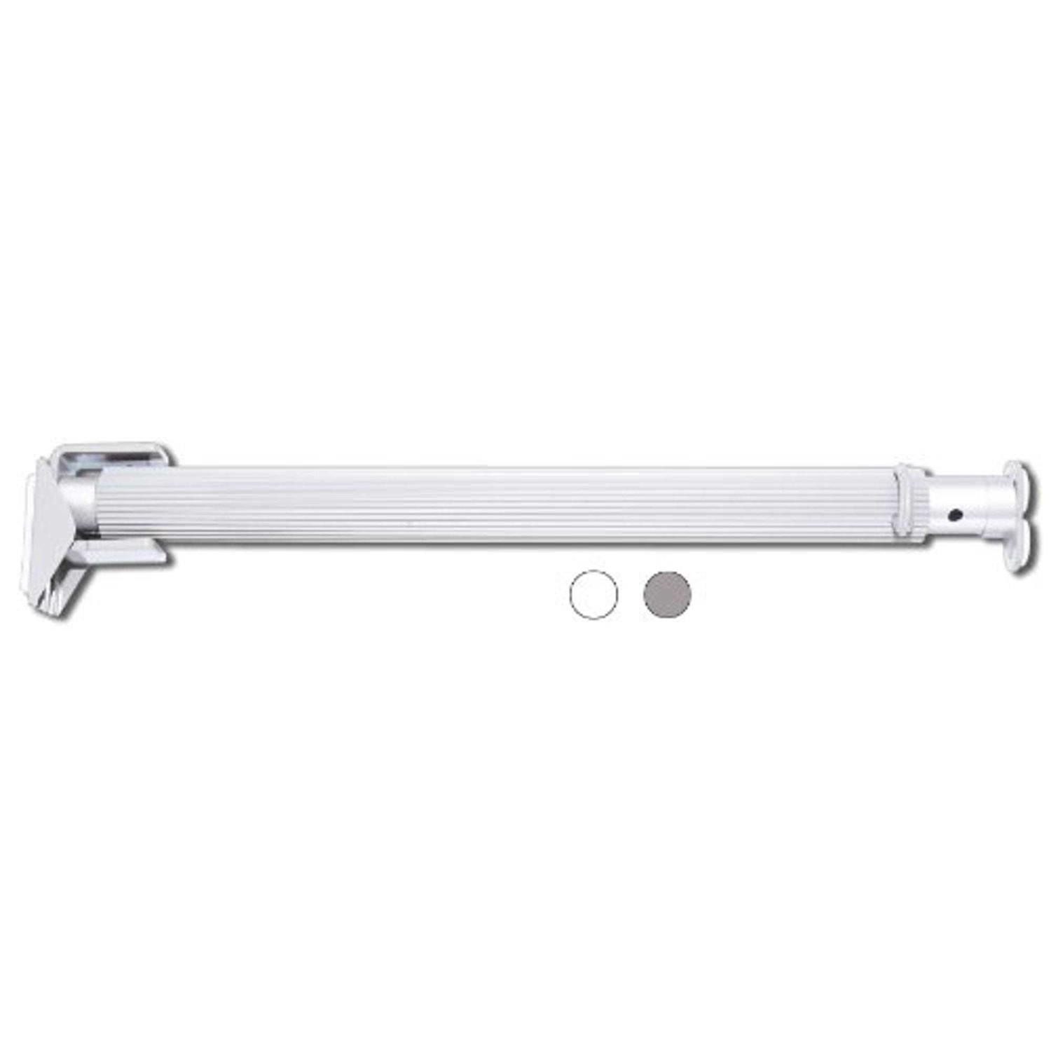 Wedgits Wedgit White Maxi Twist Tight Adjustable Sliding Window & Door Security Bar extends from 25 to 42 - Inhomebuy