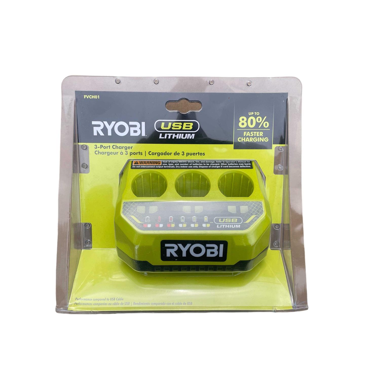 RYOBI USB Lithium 2.0 Ah Lithium-ion Rechargeable Battery - Inhomebuy