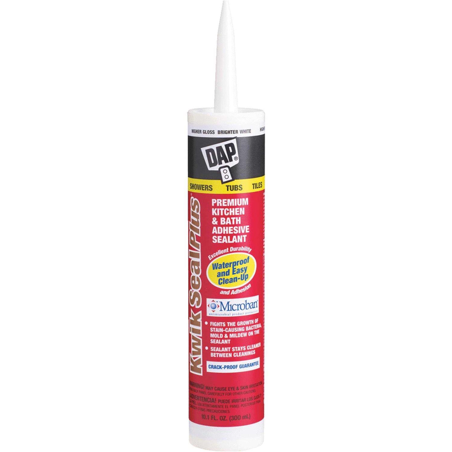 DAP Kwik Seal Plus Adhesive Caulk - Inhomebuy